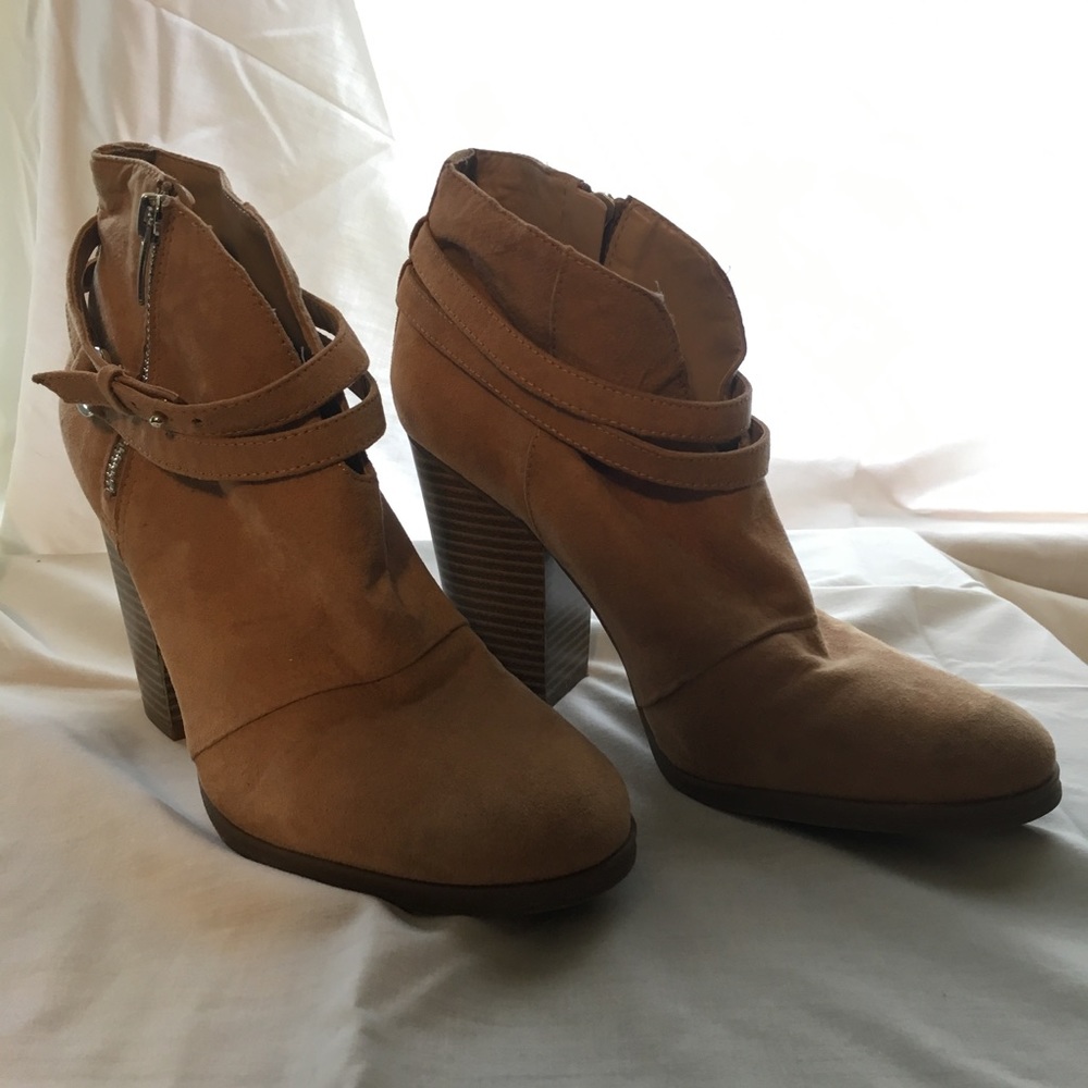 Suede Ankle Booties